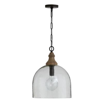 Capital Lighting - 336011YP-485 - Inglewood - One Light Pendant - Grey Wash and Dark Pewter