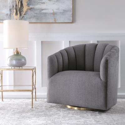 Uttermost Cuthbert Swivel Chair - Thumbnail 4