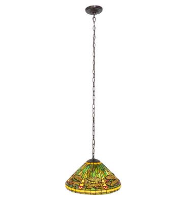 266608 - Meyda Tiffany - Three Light Pendant - Tiffany