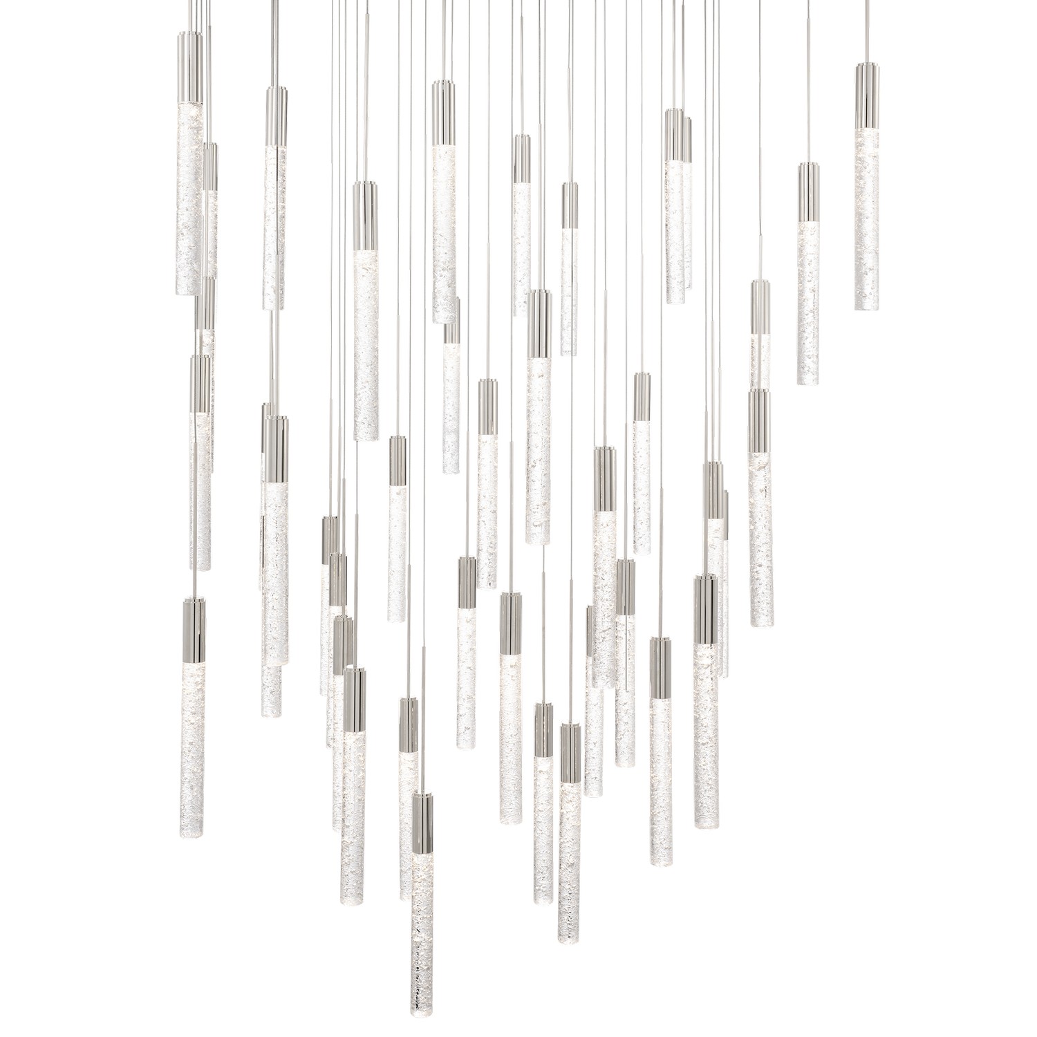 Polished Nickel LED Pendant from the Magic Collection