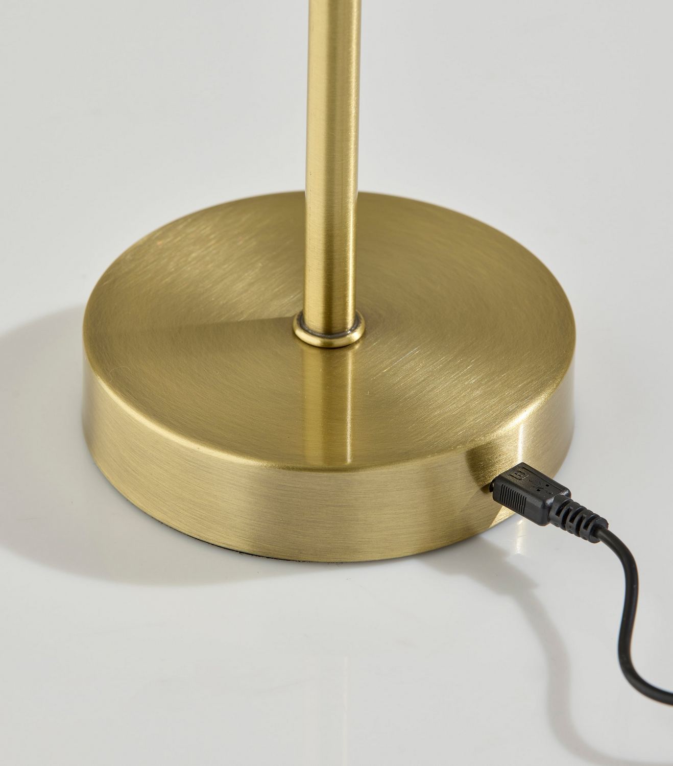 Adesso Benji 13.6 LED Table Lamp, Antique Brass (3079-21) | Quill