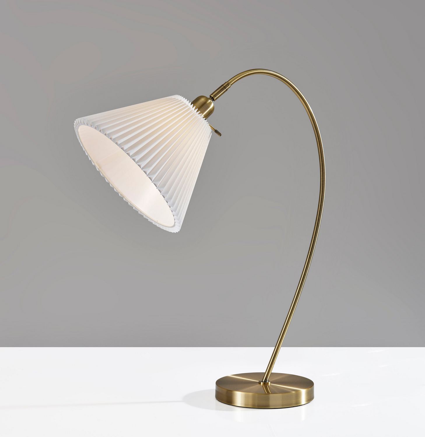 Antique Brass Table Lamp from the Delaney Collection