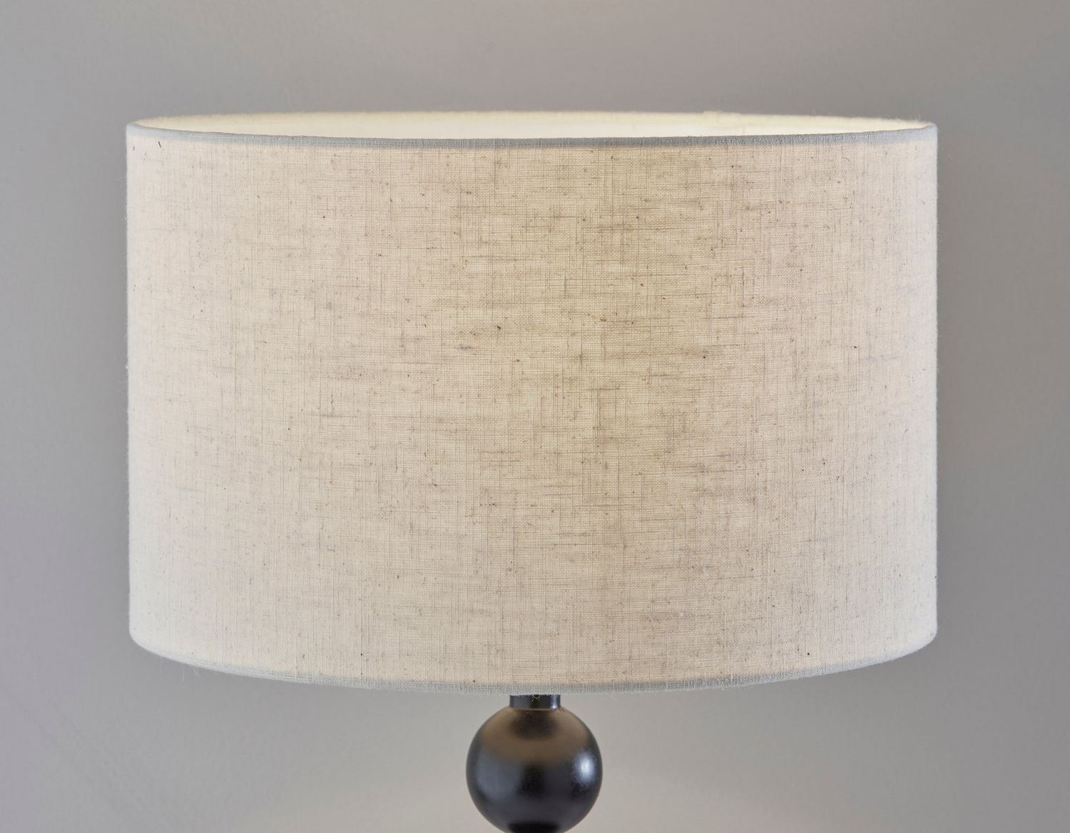 Adesso Orchard Collection 28.25 Incandescent Table Lamp, Black/Beige (3931-01), Beige/Black | Quill