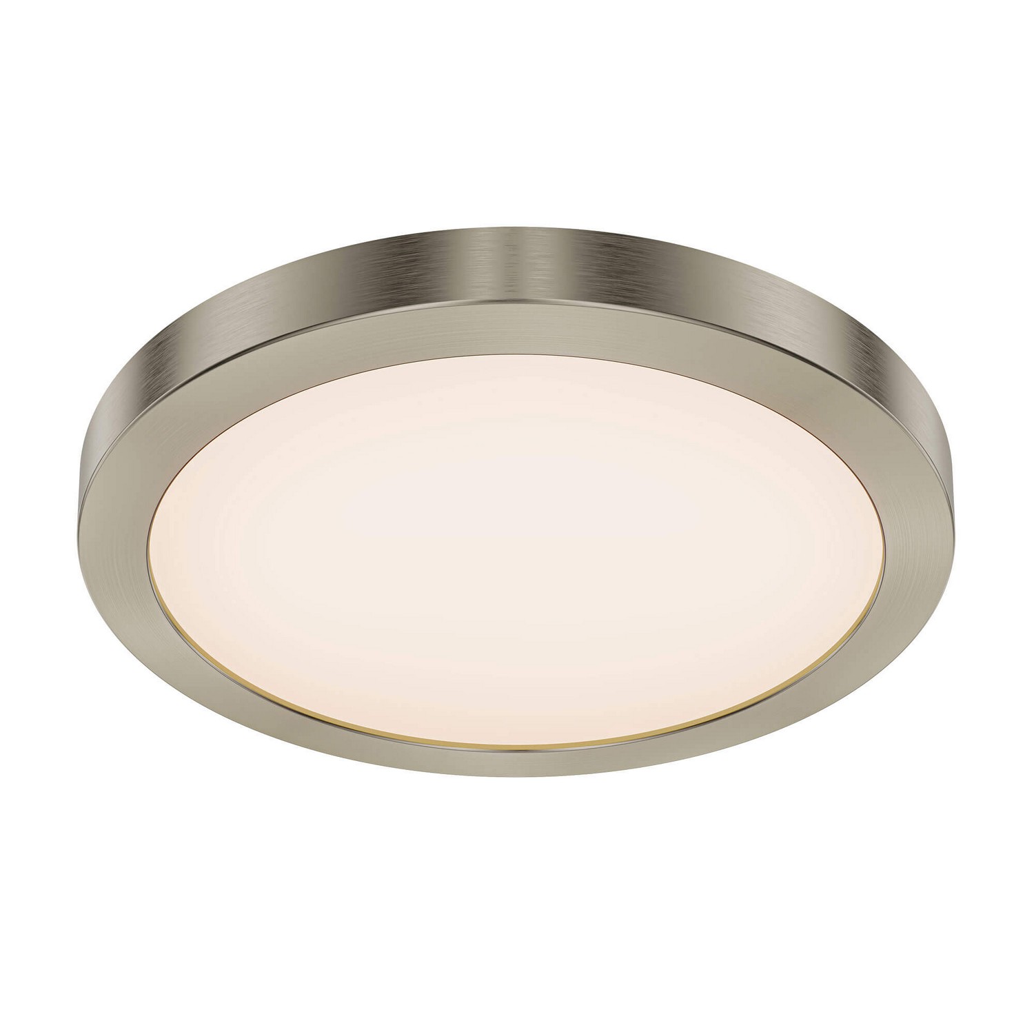 Satin Nickel Flush Mount from the Radiance Collection