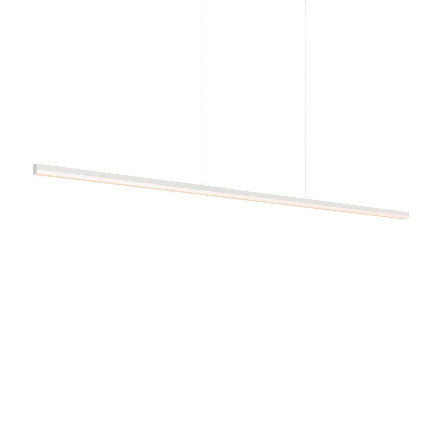 White Linear Pendan… - image