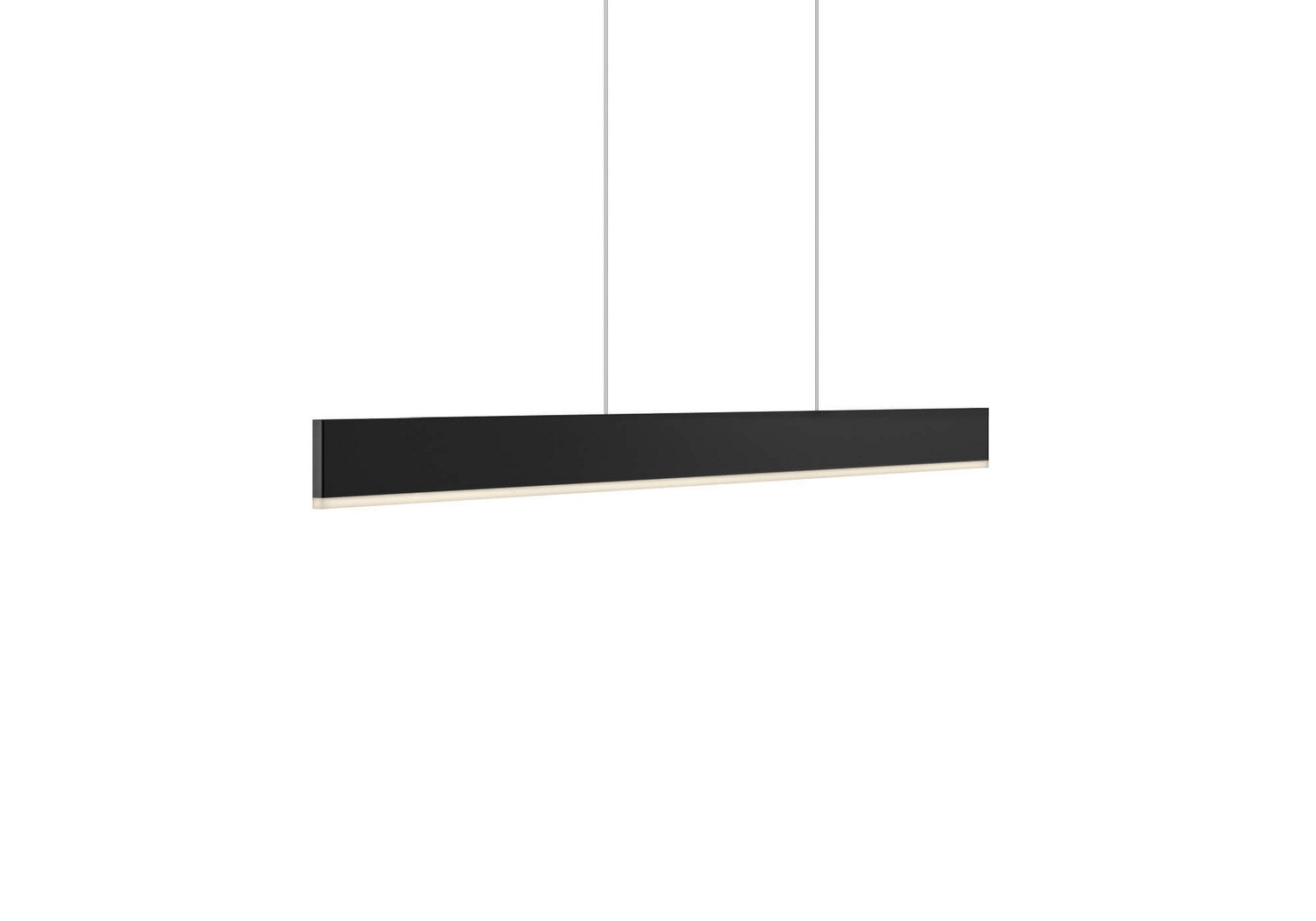 Black Linear Pendant from the Beam Collection