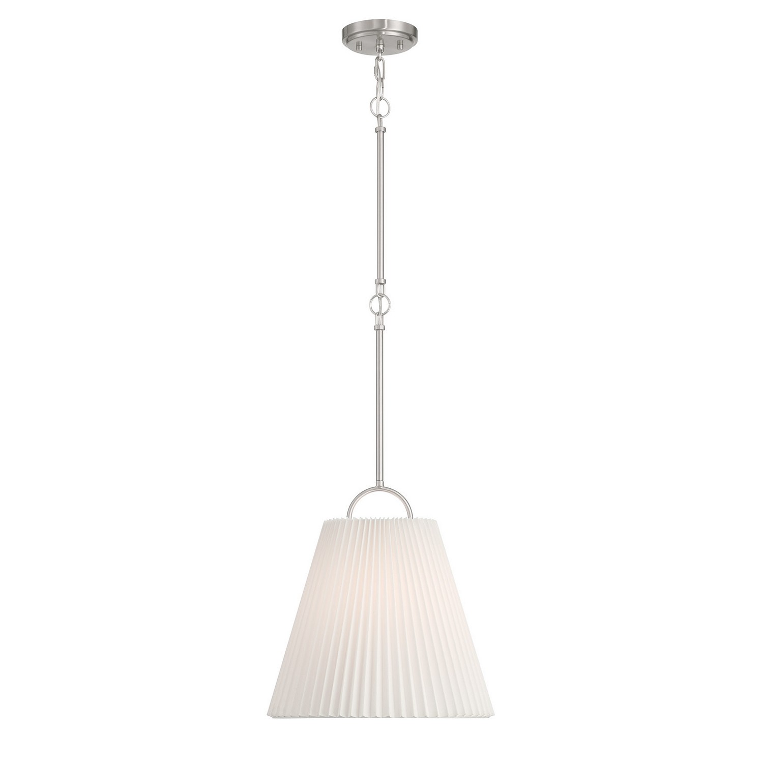 Pendant in Brushed Nickel