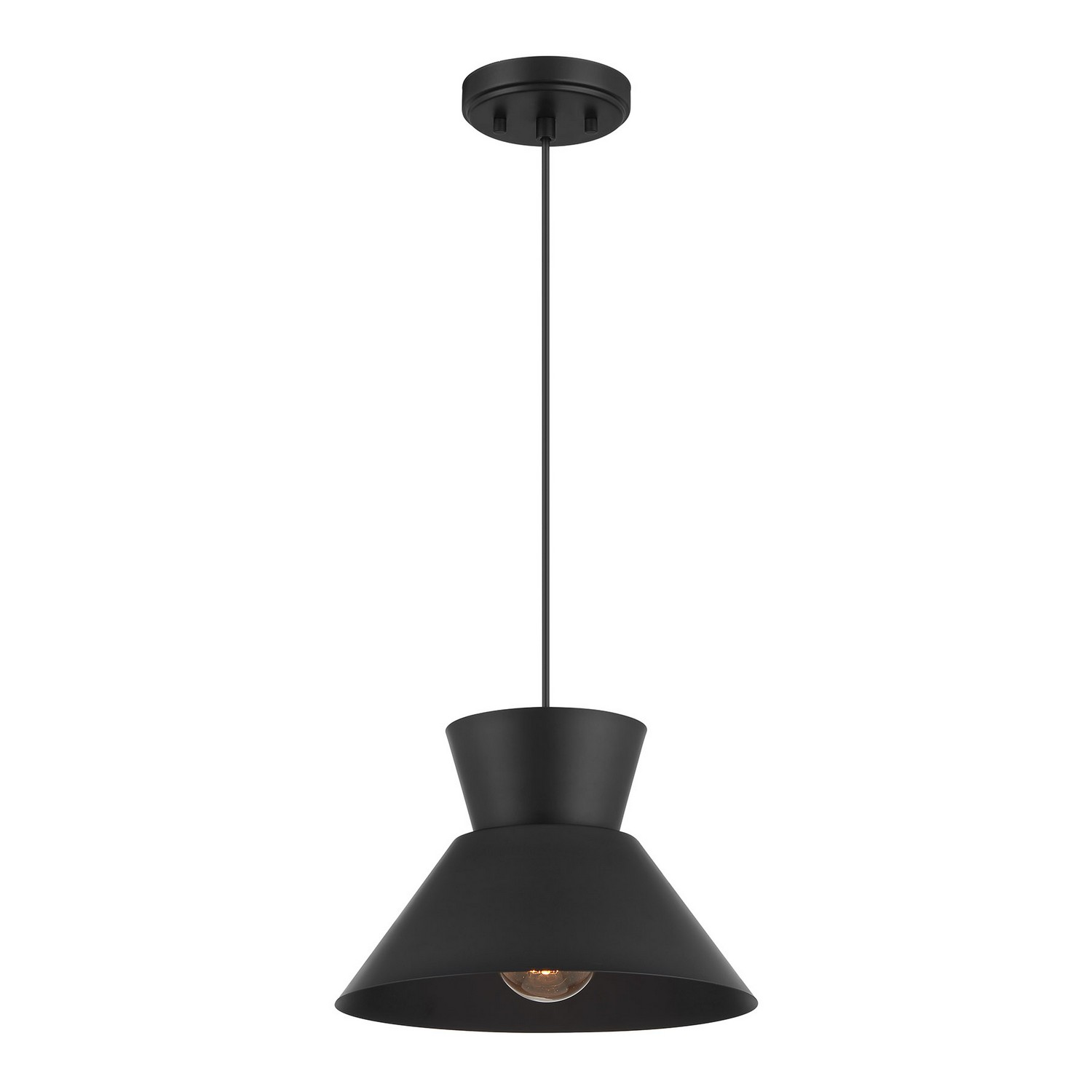 Pendant In Matte Bl… - image