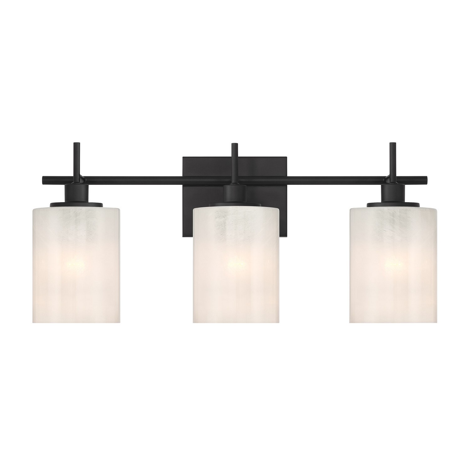 Bathroom Vanity Light in Matte Black