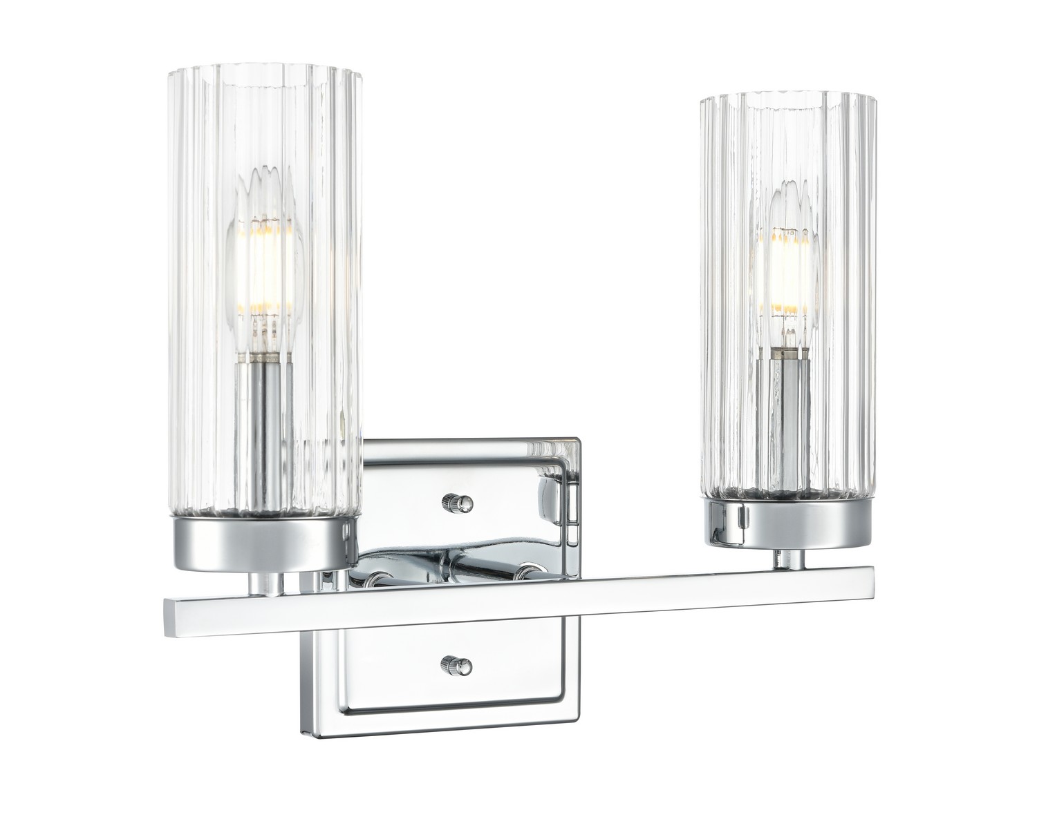 Photos - Chandelier / Lamp Millenium Millennium Lighting Polished Chrome Bathroom Vanity Light from the Iversen Collection 46002-CH 