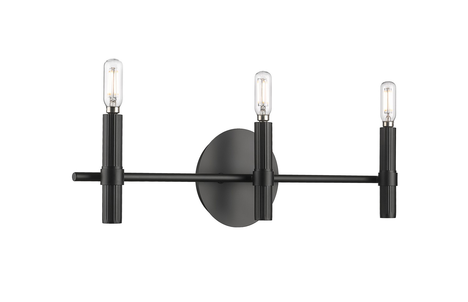Photos - Chandelier / Lamp Millenium Millennium Lighting Matte Black Wall Sconce from the Skyva Collection 25603-MB 