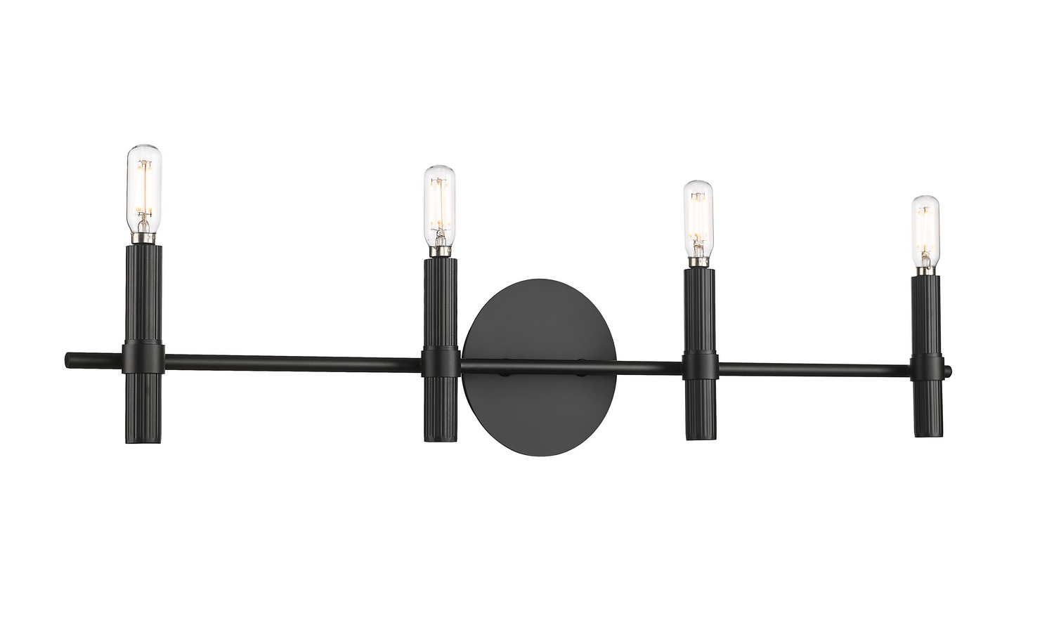Photos - Chandelier / Lamp Millenium Millennium Lighting Matte Black Wall Sconce from the Skyva Collection 25604-MB 