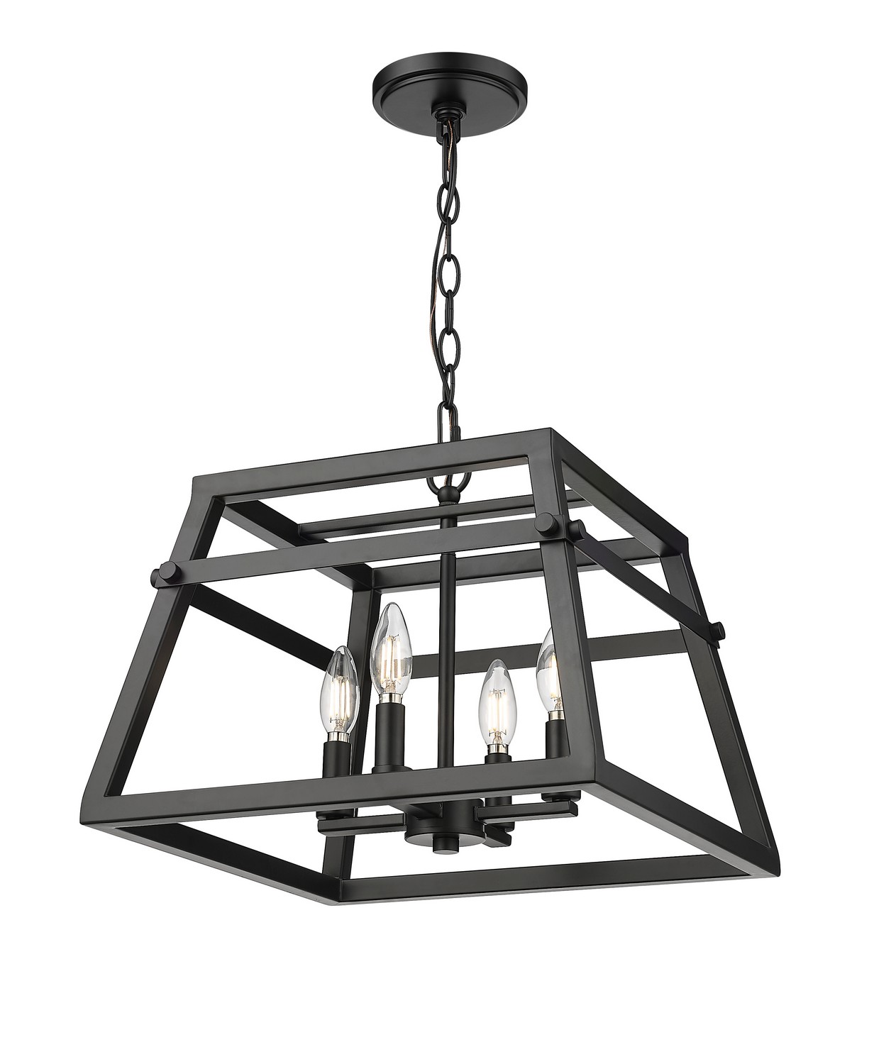 Matte Black Pendant from the Tellsa Collection