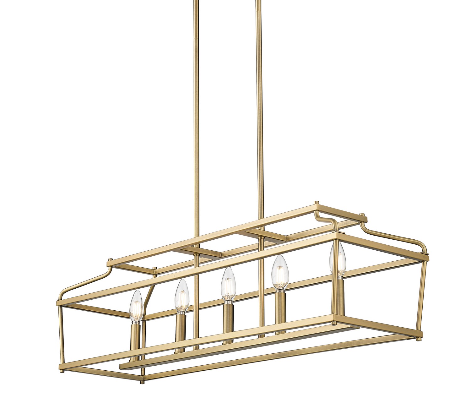 Vintage Brass Chand… - image