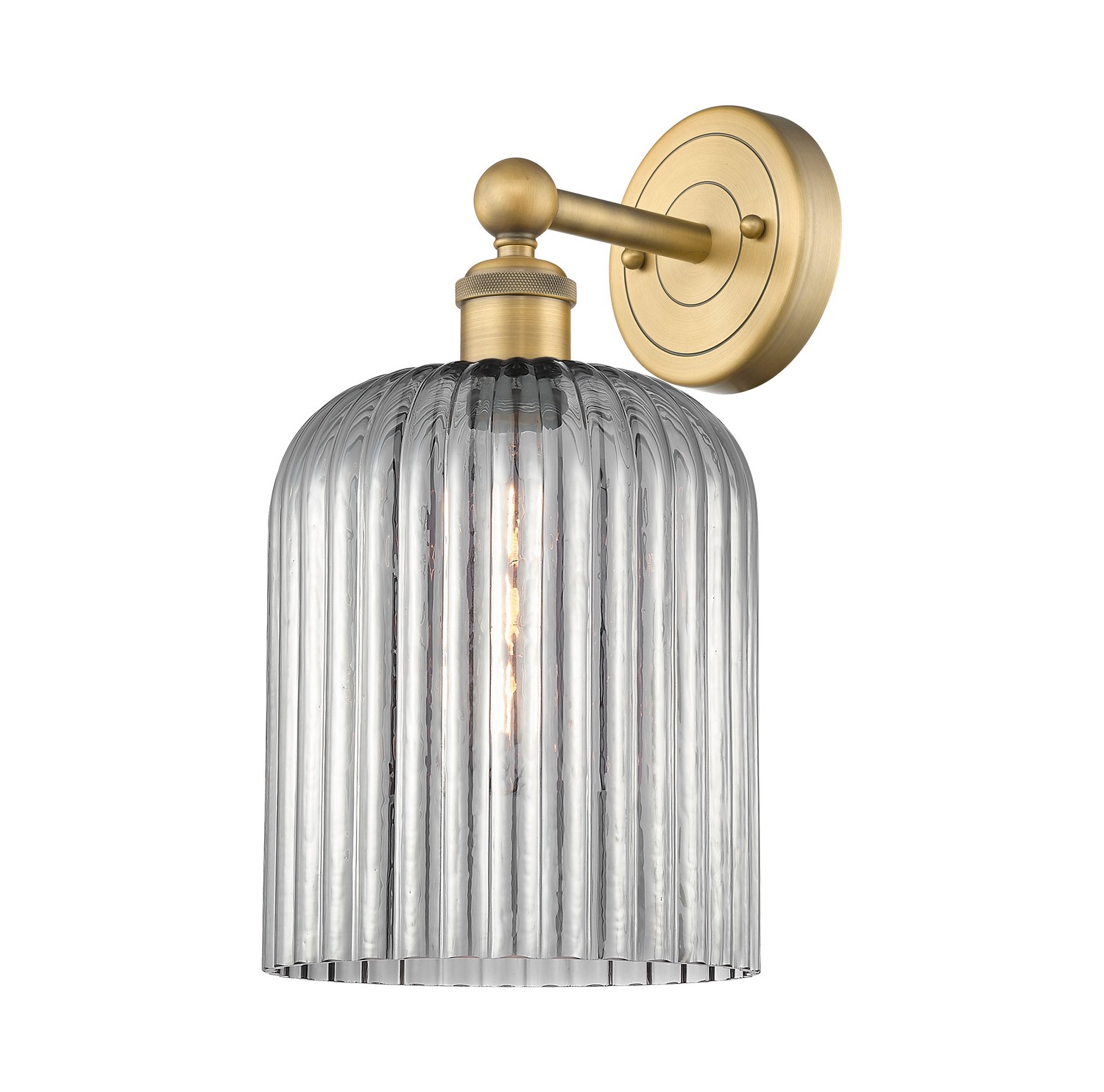 One Light Wall Sconce by Innovations - Edison Collection, Brushed Brass Finish - 616-1W-BB-G559-8SM