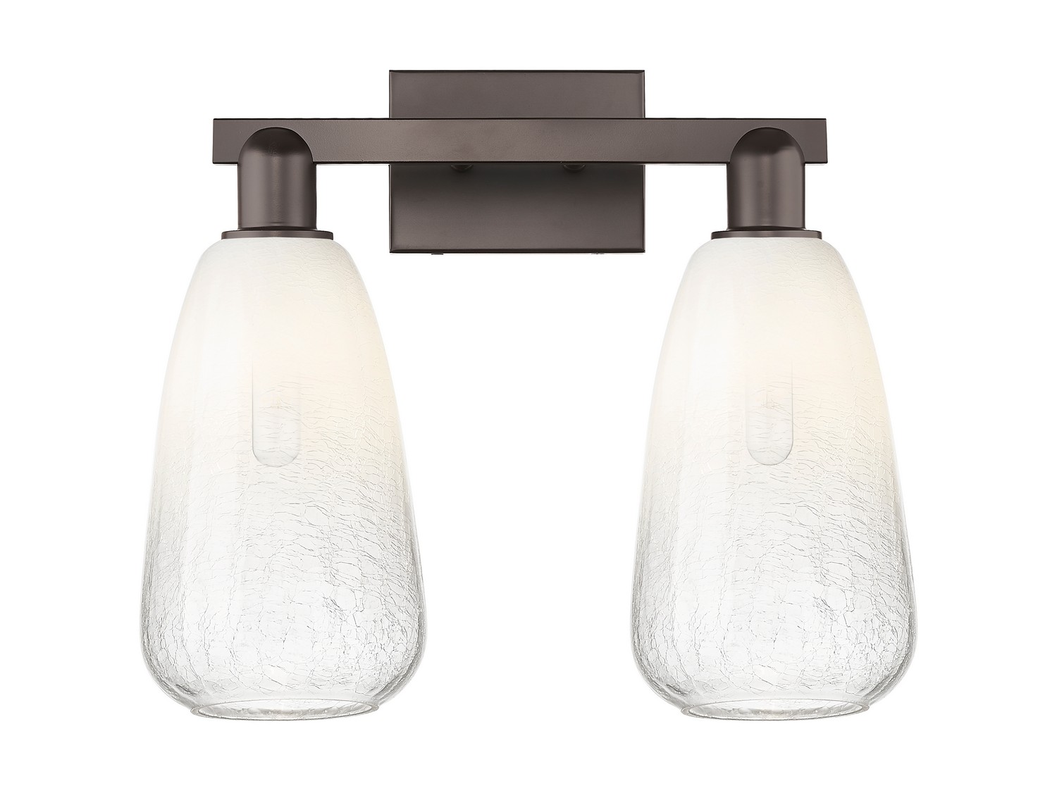 Two Light Bath Vanity by Innovations - Arcadia Collection, Oil Rubbed Bronze Finish - 716-2W-OB-G480-6OP