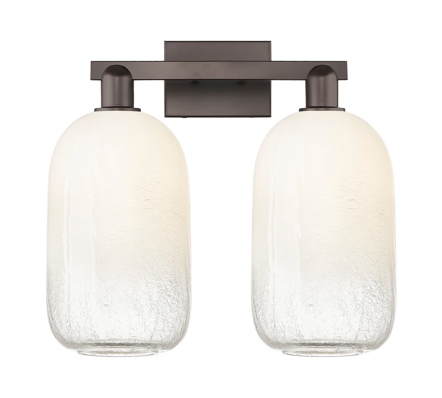 Two Light Bath Vanity by Innovations - Arcadia Collection, Oil Rubbed Bronze Finish - 716-2W-OB-G482-7OP