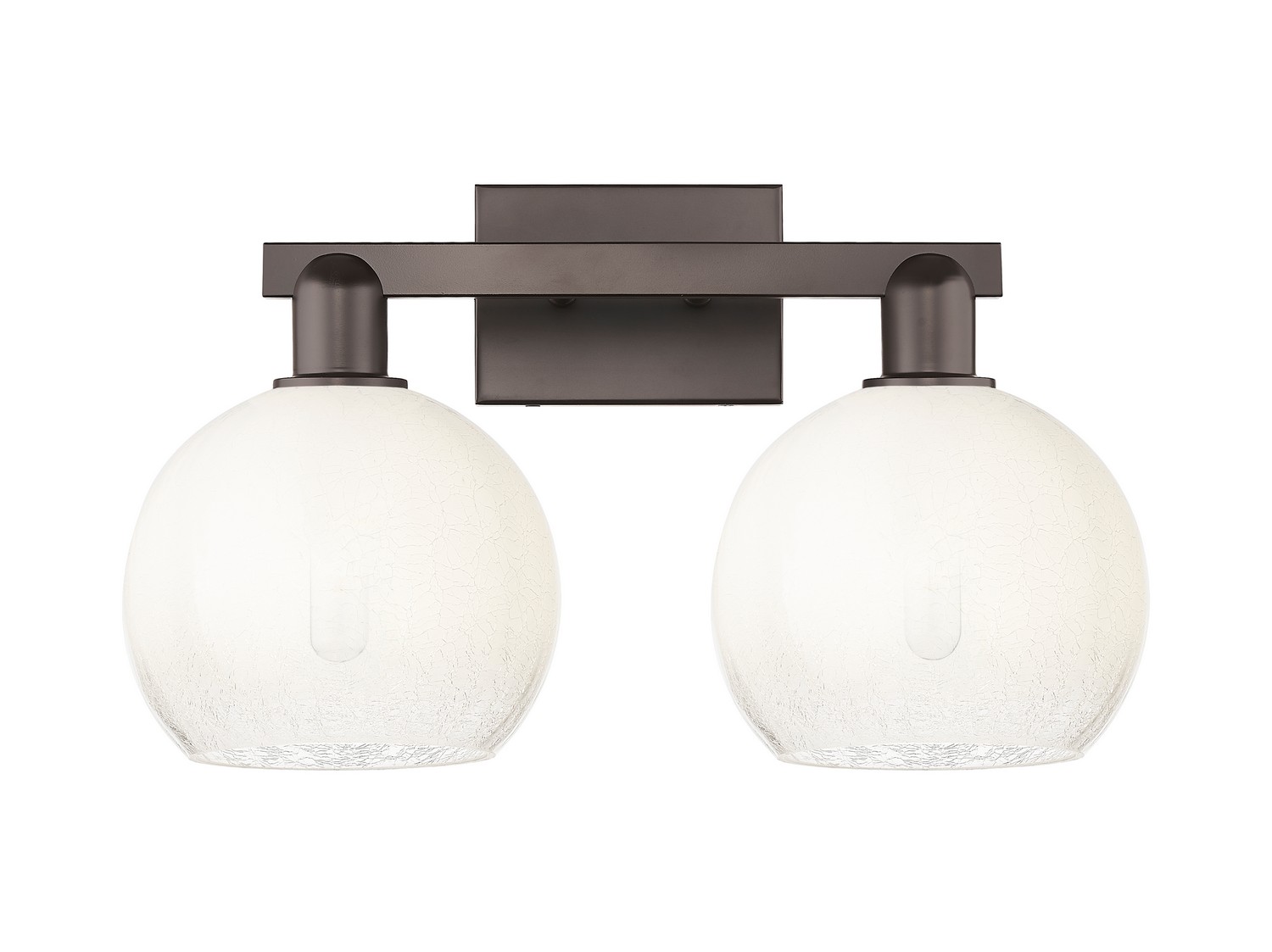 Two Light Bath Vanity by Innovations - Arcadia Collection, Oil Rubbed Bronze Finish - 716-2W-OB-G483-8OP
