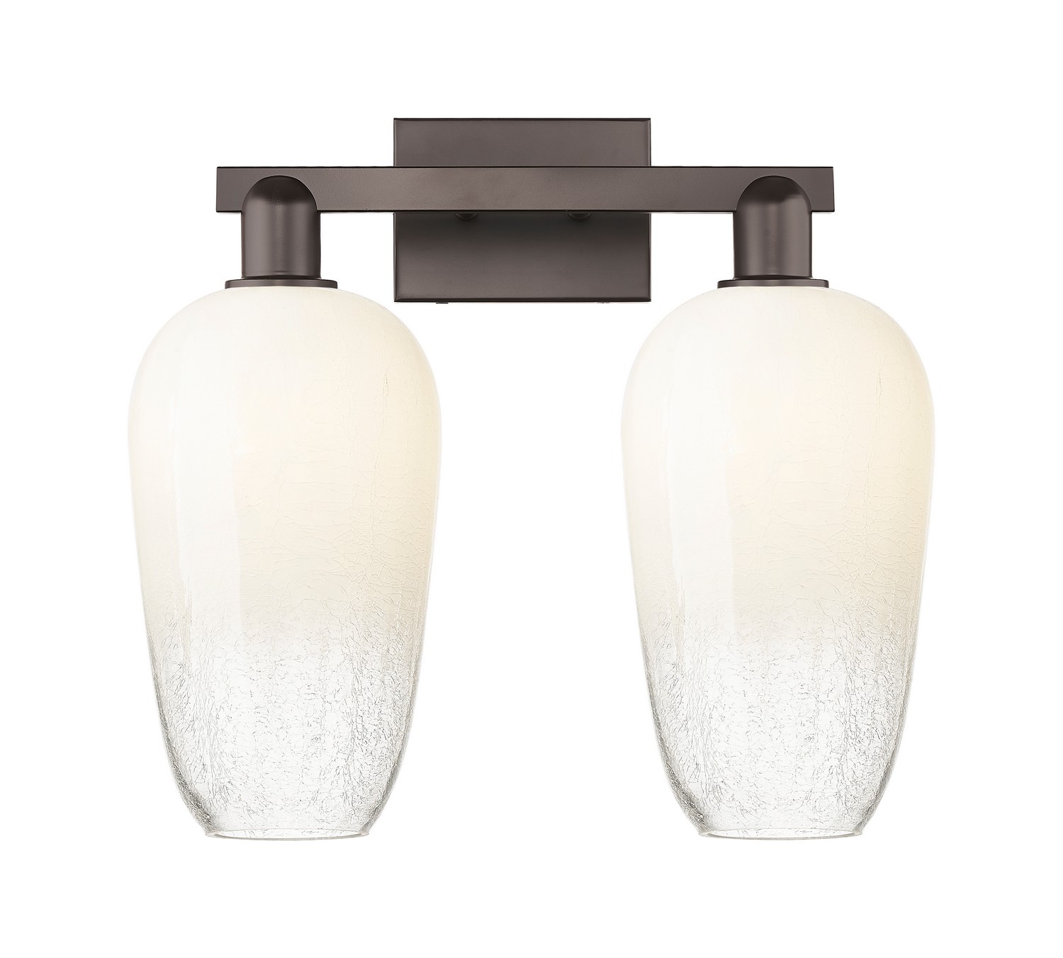 Two Light Bath Vanity by Innovations - Arcadia Collection, Oil Rubbed Bronze Finish - 716-2W-OB-G484-7OP