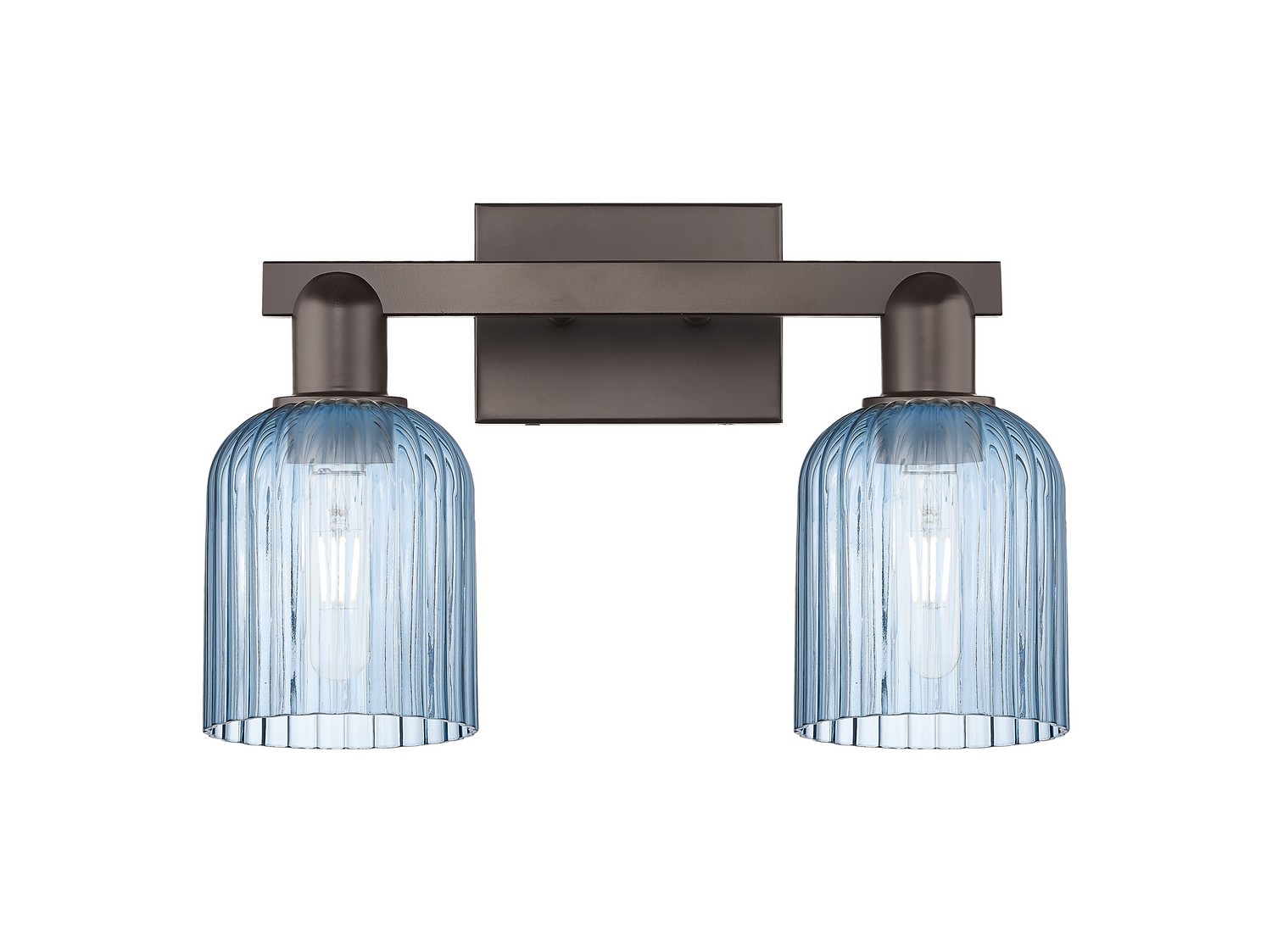 Two Light Bath Vanity by Innovations - Arcadia Collection, Oil Rubbed Bronze Finish - 716-2W-OB-G559-5BL