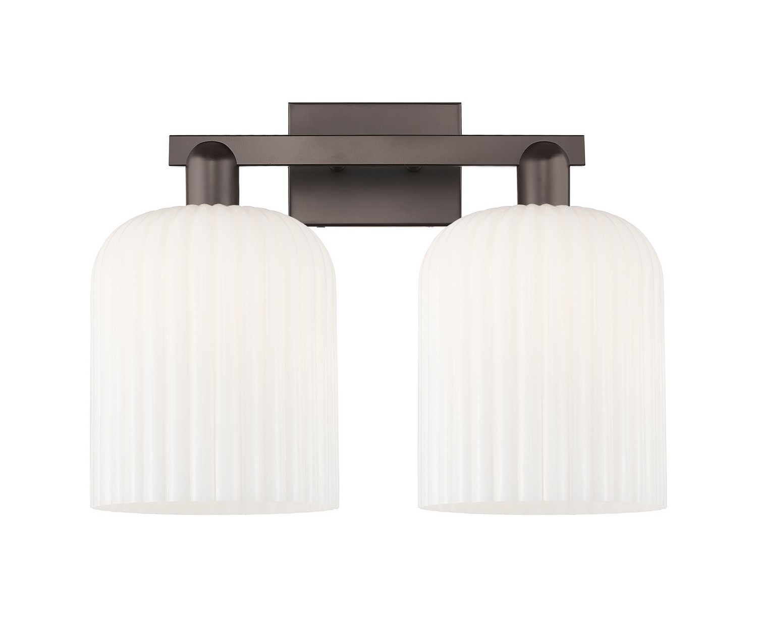 Two Light Bath Vanity by Innovations - Arcadia Collection, Oil Rubbed Bronze Finish - 716-2W-OB-G559-8GWH