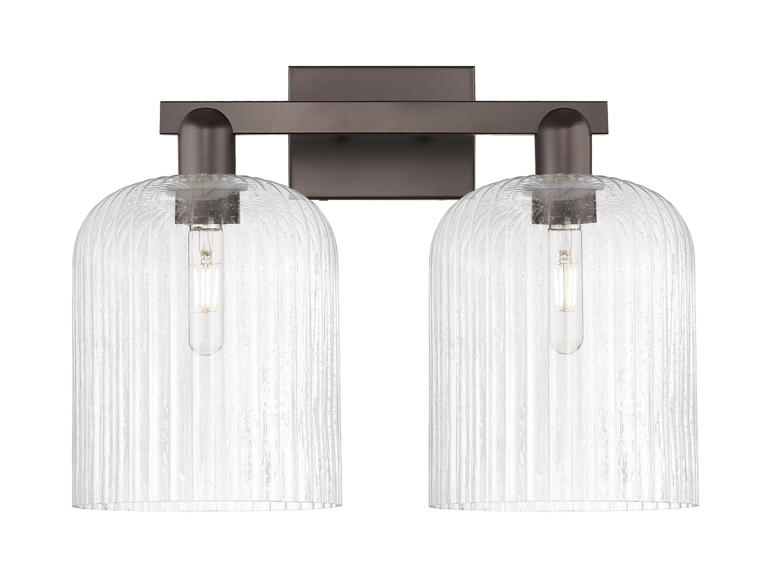 Two Light Bath Vanity by Innovations - Arcadia Collection, Oil Rubbed Bronze Finish - 716-2W-OB-G559-8SDY