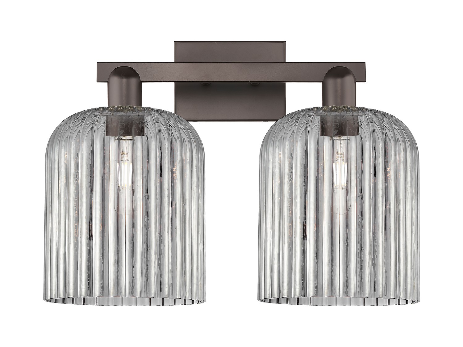 Two Light Bath Vanity by Innovations - Arcadia Collection, Oil Rubbed Bronze Finish - 716-2W-OB-G559-8SM