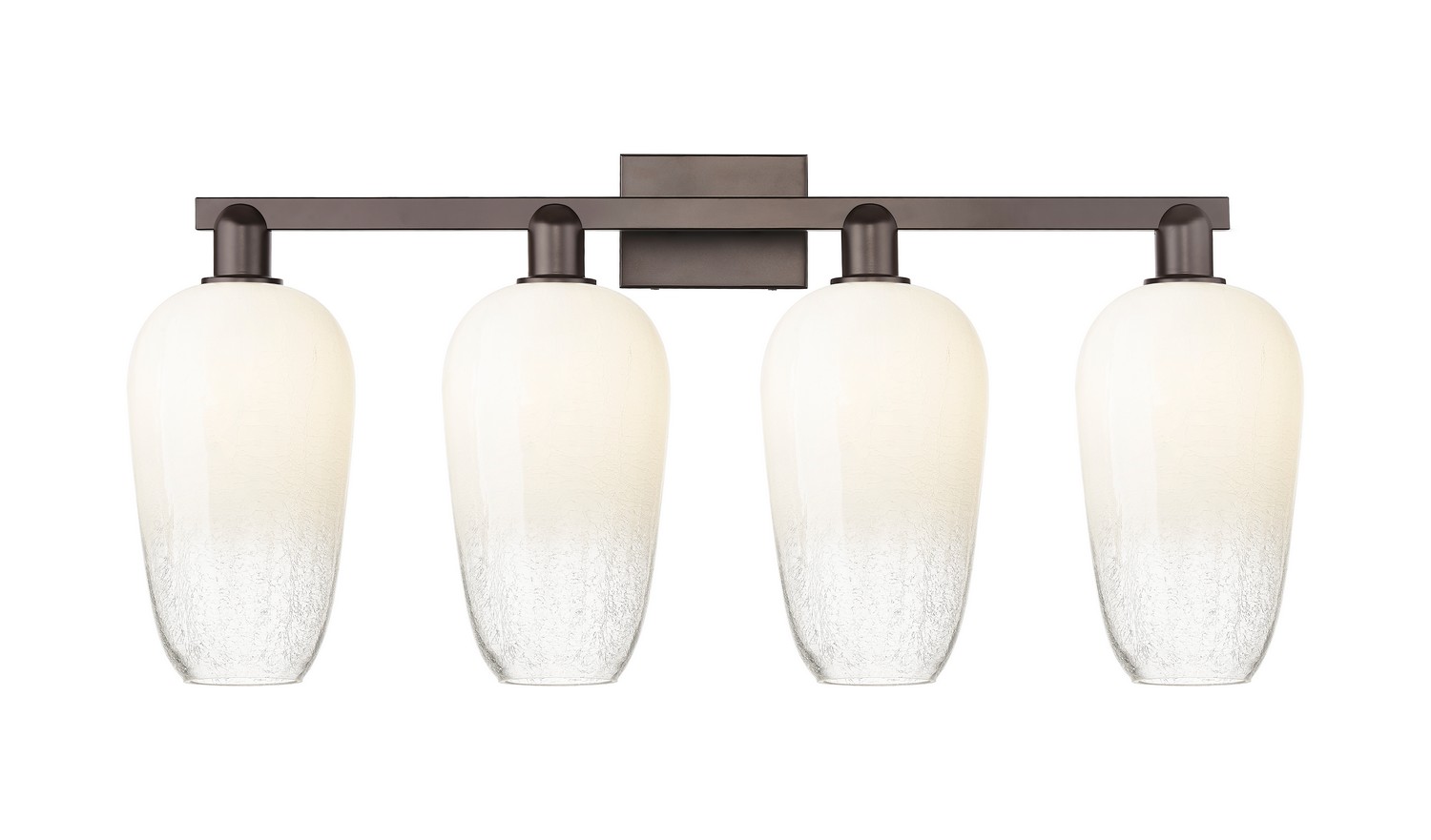 Four Light Bath Vanity by Innovations - Arcadia Collection, Oil Rubbed Bronze Finish - 716-4W-OB-G484-7OP