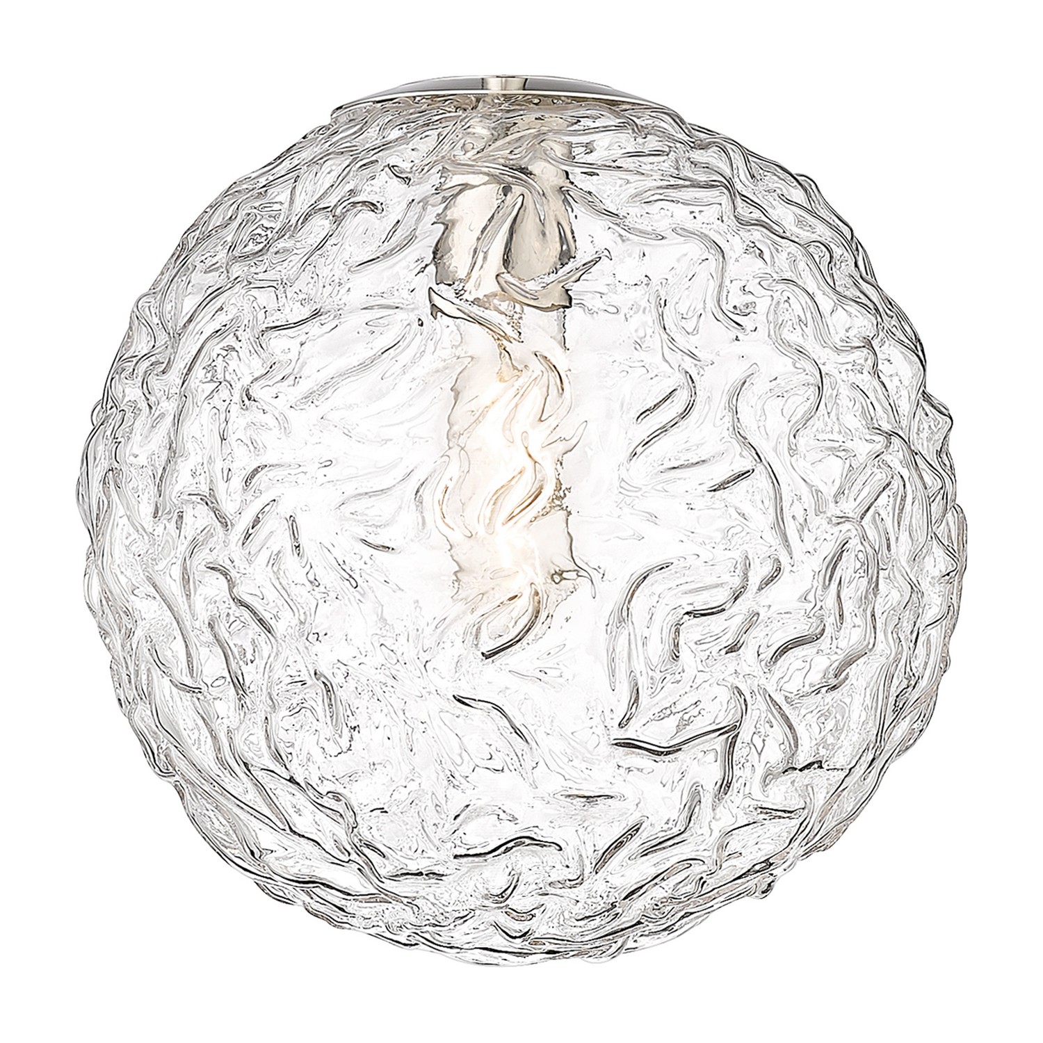 One Light Mini Pendant by Innovations - Barrington Collection, Polished Nickel Finish - G320-10CL-PN