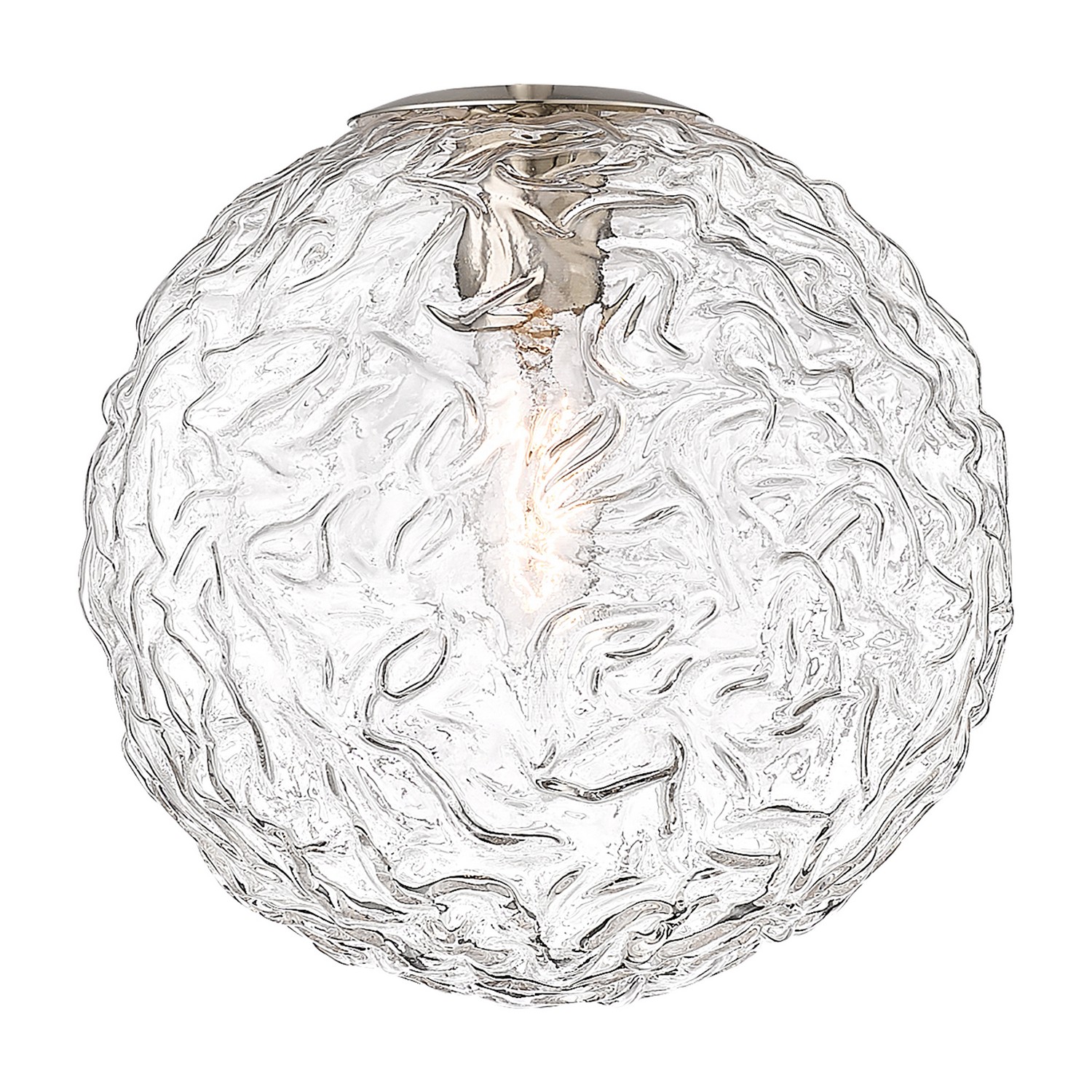 One Light Mini Pendant by Innovations - Barrington Collection, Brushed Satin Nickel Finish - G320-10CL-SN
