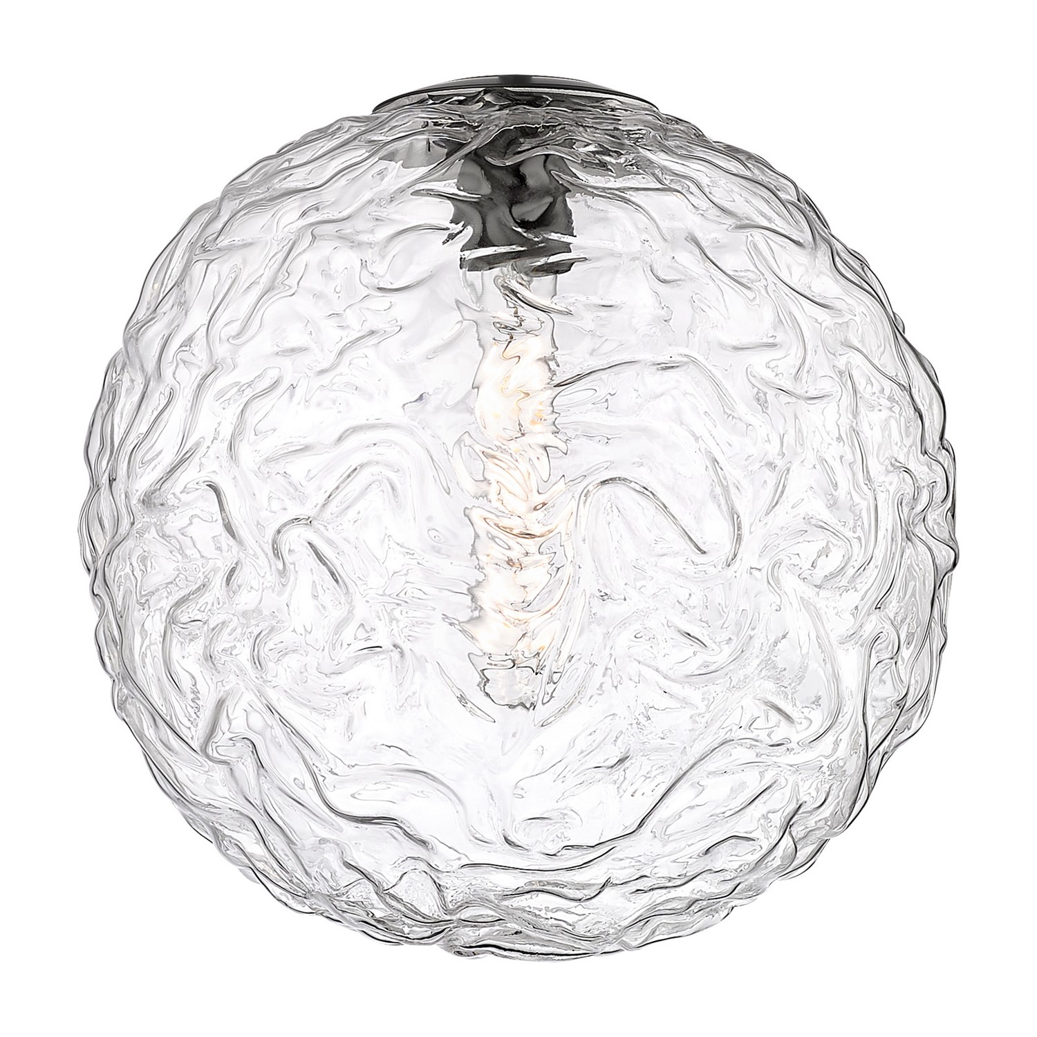 One Light Mini Pendant by Innovations - Barrington Collection, Matte Black Finish - G320-12CL-BK