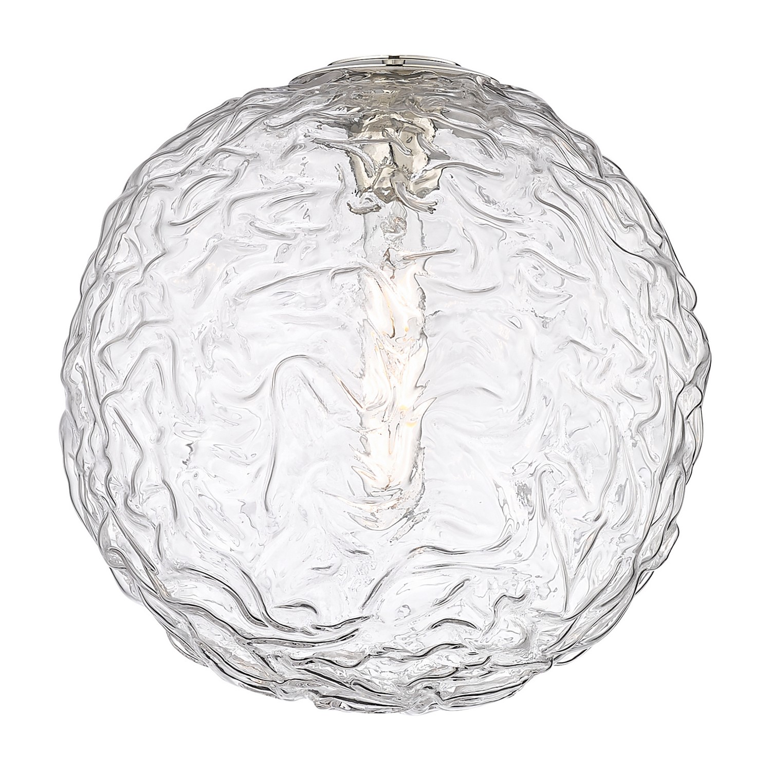 One Light Mini Pendant by Innovations - Barrington Collection, Polished Nickel Finish - G320-12CL-PN