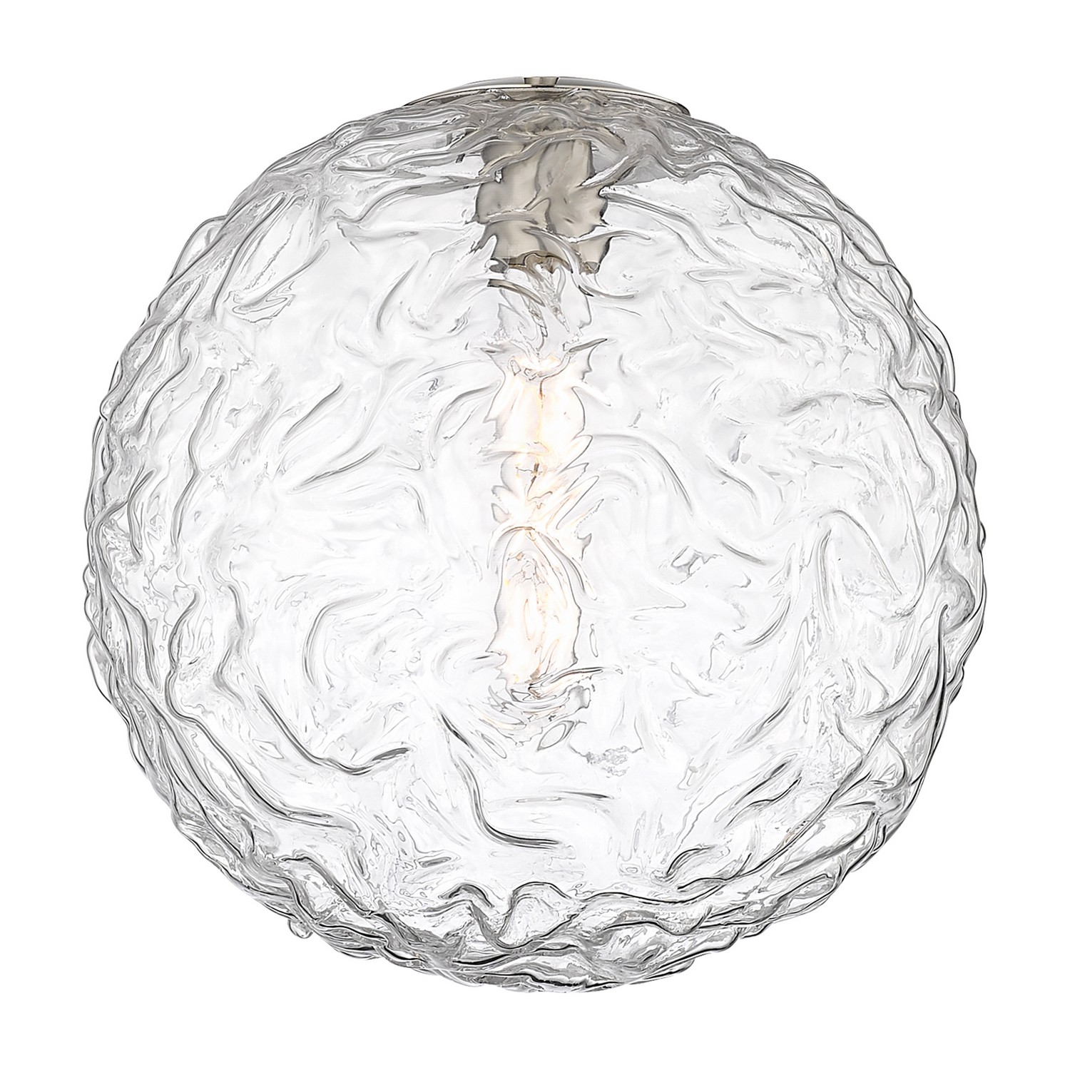 One Light Mini Pendant by Innovations - Barrington Collection, Brushed Satin Nickel Finish - G320-12CL-SN