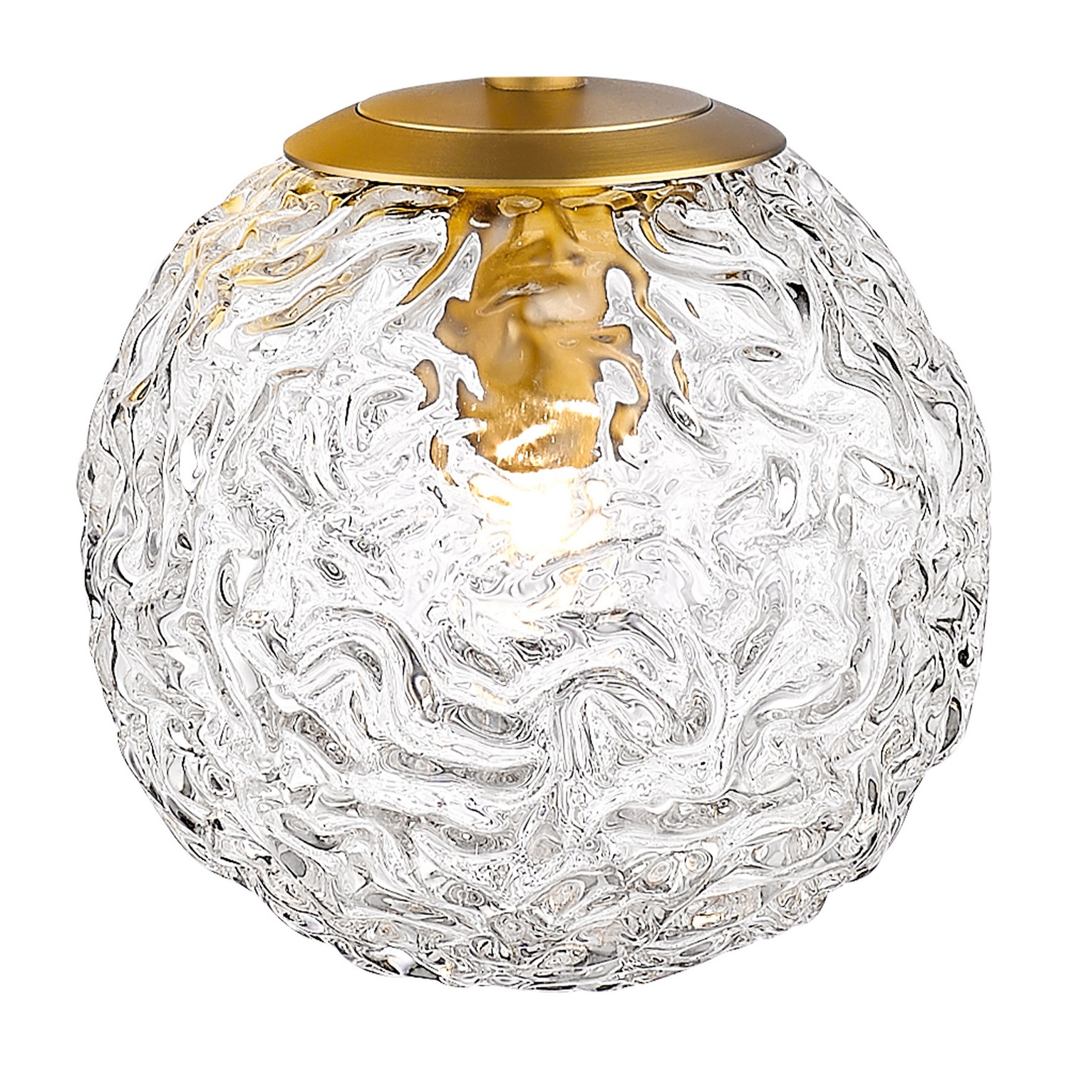 One Light Wall Sconce by Innovations - Barrington Collection, Brushed Brass Finish - G320-5CL-BB