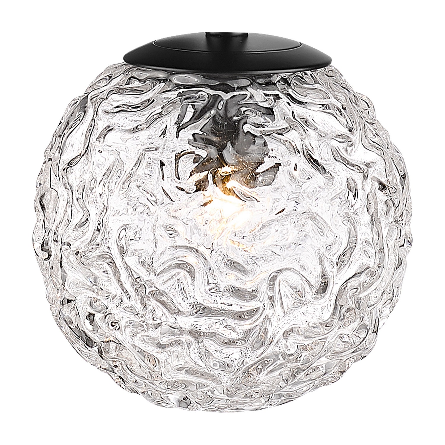One Light Wall Sconce by Innovations - Barrington Collection, Matte Black Finish - G320-5CL-BK