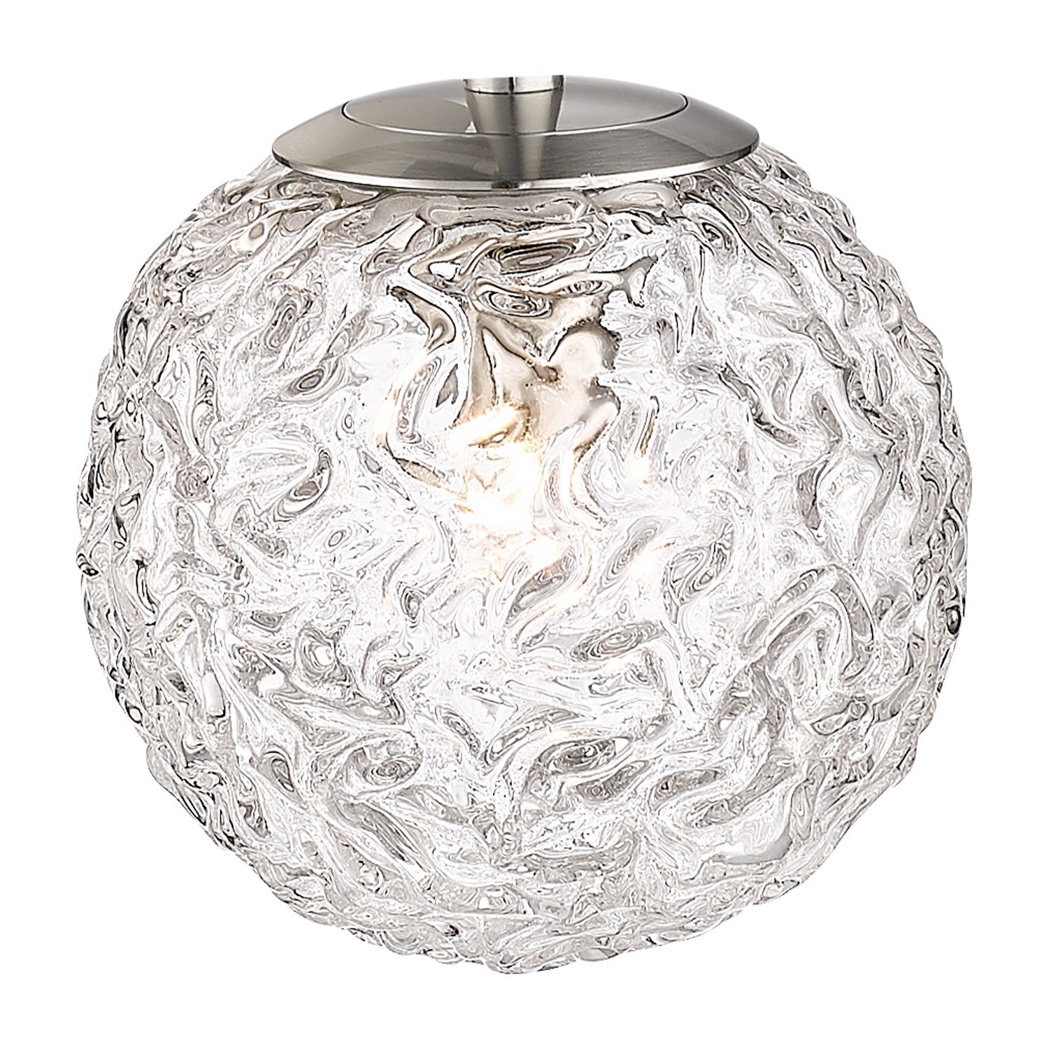 One Light Wall Sconce by Innovations - Barrington Collection, Brushed Satin Nickel Finish - G320-5CL-SN