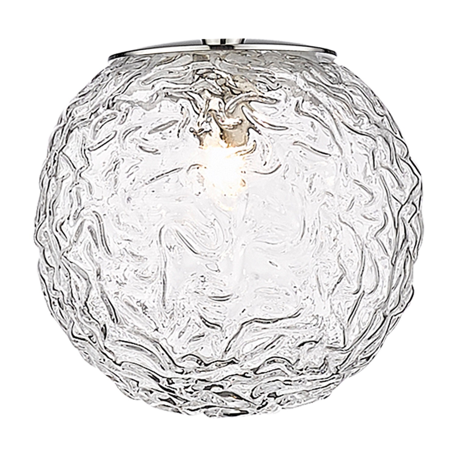 One Light Mini Pendant by Innovations - Barrington Collection, Polished Nickel Finish - G320-6CL-PN