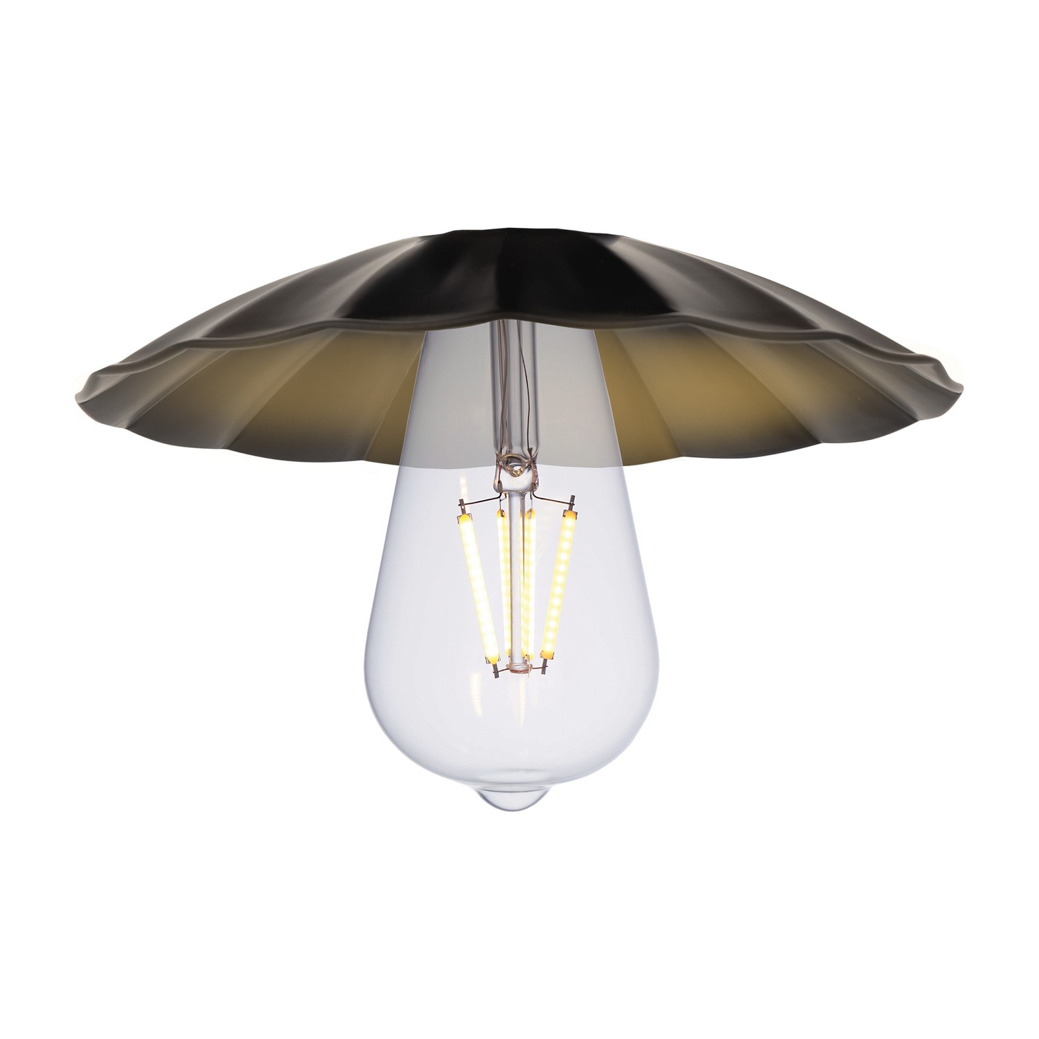 One Light Mini Pendant by Innovations - Franklin Restoration Collection, Matte Black Finish - M17-BK