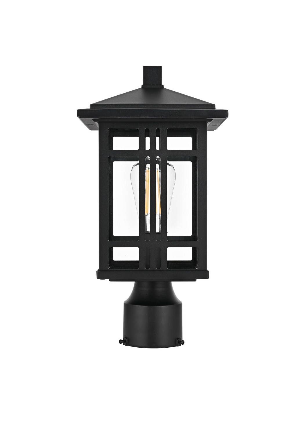 Black Outdoor Post … - image