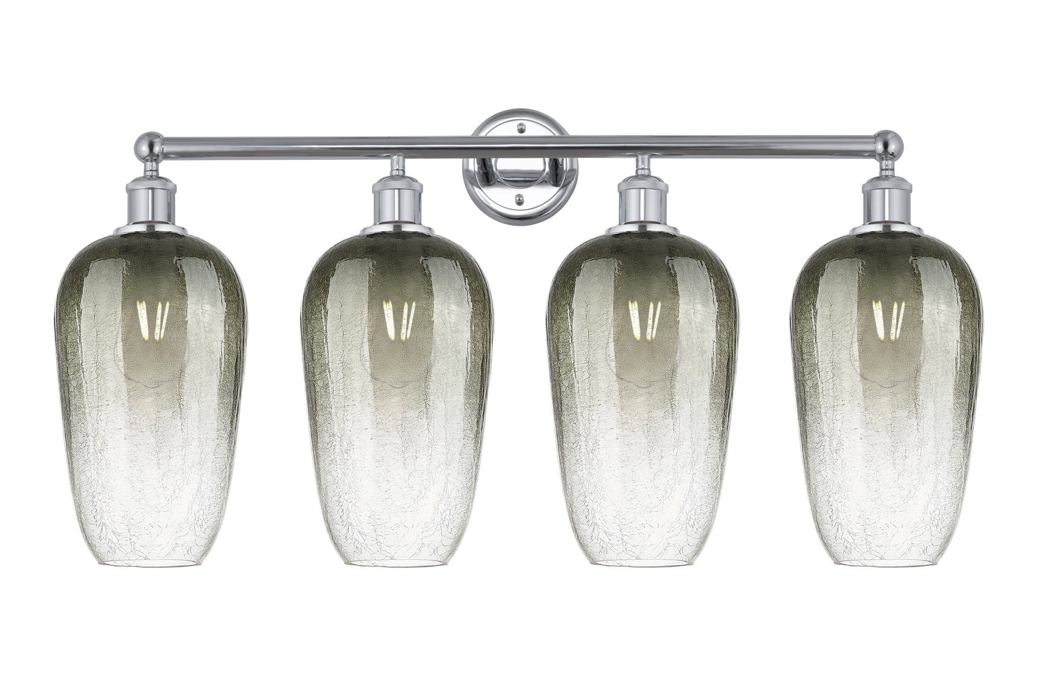 Four Light Bath Vanity by Innovations - Edison Collection, Polished Chrome Finish - 616-4W-PC-G484-7SL