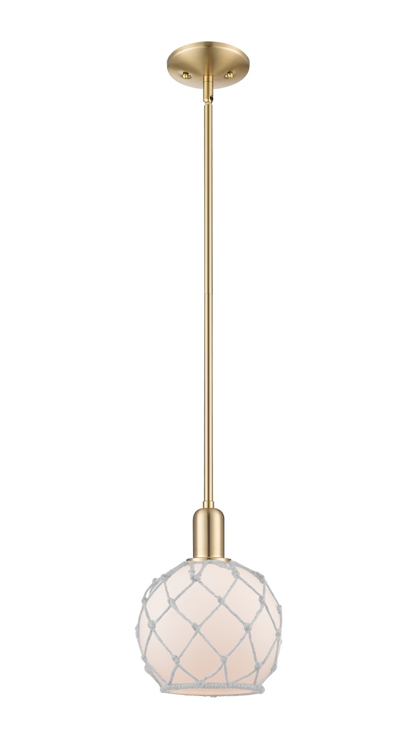 One Light Mini Pendant by Innovations - Arcadia Collection, Champagne Bronze Finish - 716-1S-CB-G121-8RW