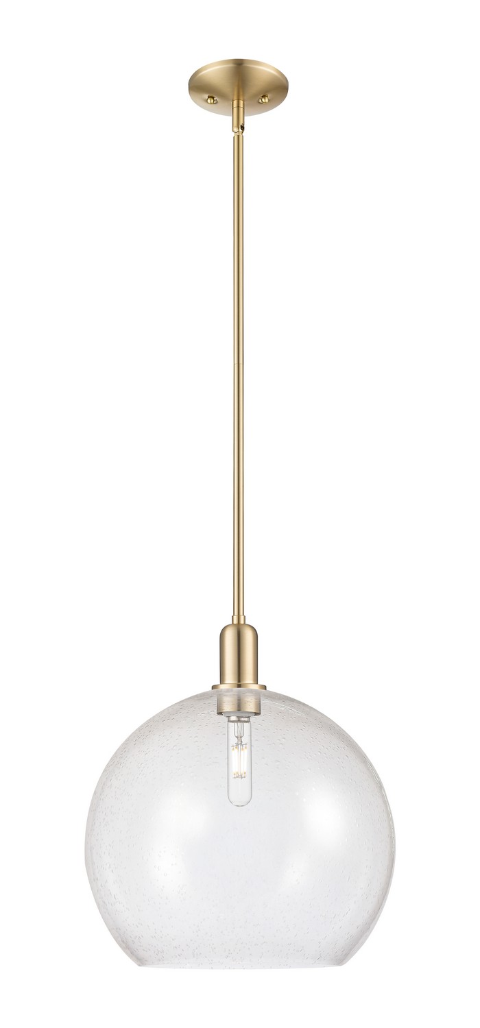 One Light Mini Pendant by Innovations - Arcadia Collection, Champagne Bronze Finish - 716-1S-CB-G124-14