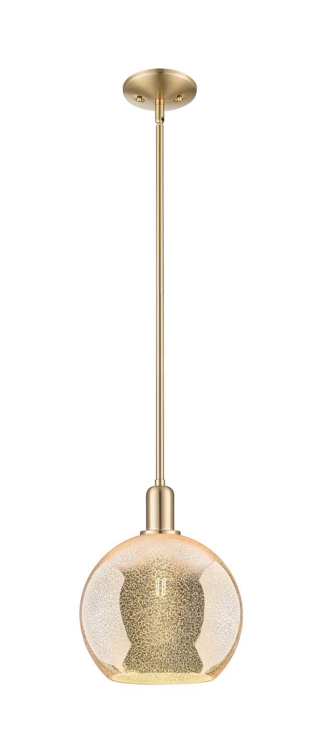 One Light Mini Pendant by Innovations - Arcadia Collection, Champagne Bronze Finish - 716-1S-CB-G128-10