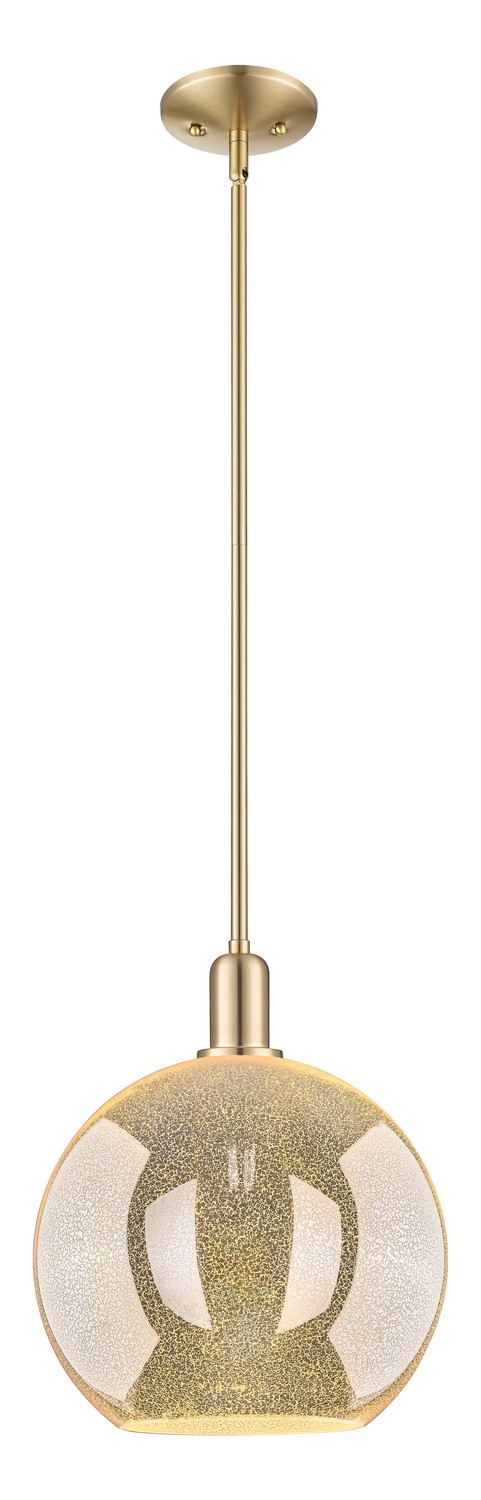 One Light Mini Pendant by Innovations - Arcadia Collection, Champagne Bronze Finish - 716-1S-CB-G128-12