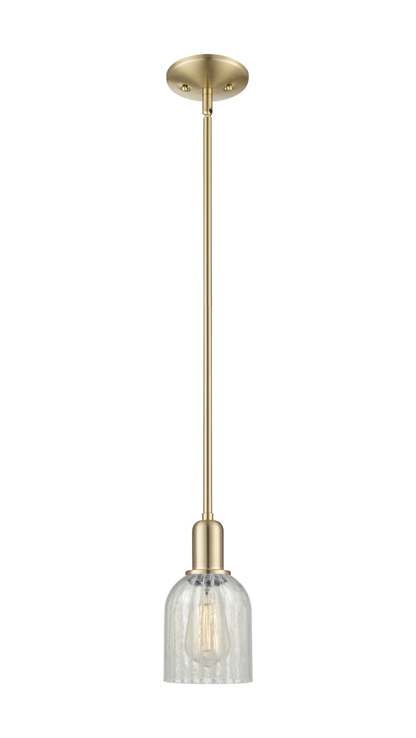 One Light Mini Pendant by Innovations - Arcadia Collection, Champagne Bronze Finish - 716-1S-CB-G2511