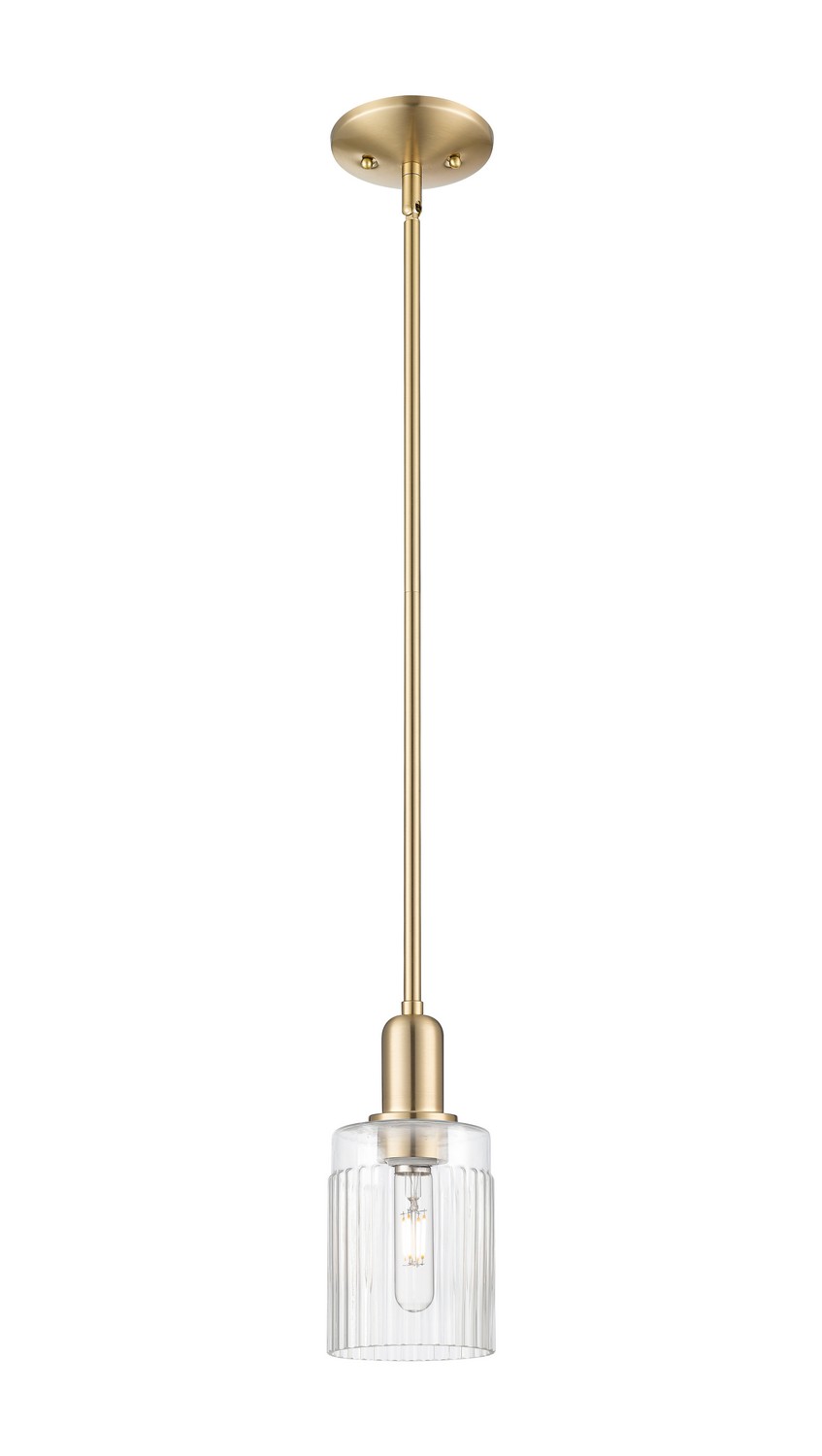 One Light Mini Pendant by Innovations - Arcadia Collection, Champagne Bronze Finish - 716-1S-CB-G342