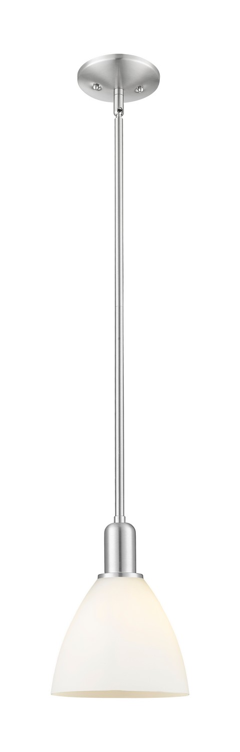 One Light Mini Pendant by Innovations - Arcadia Collection, Brushed Satin Nickel Finish - 716-1S-SN-GBD-751