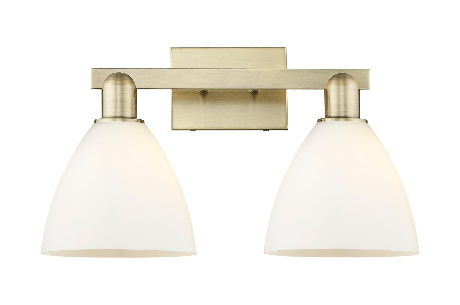 Two Light Bath Vanity by Innovations - Arcadia Collection, Antique Brass Finish - 716-2W-AB-GBD-751