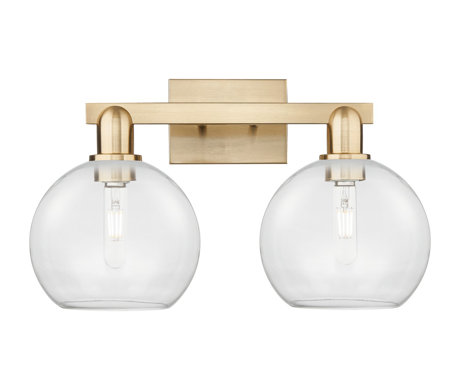 Two Light Bath Vanity by Innovations - Arcadia Collection, Oil Rubbed Bronze Finish - 716-2W-OB-G122-8