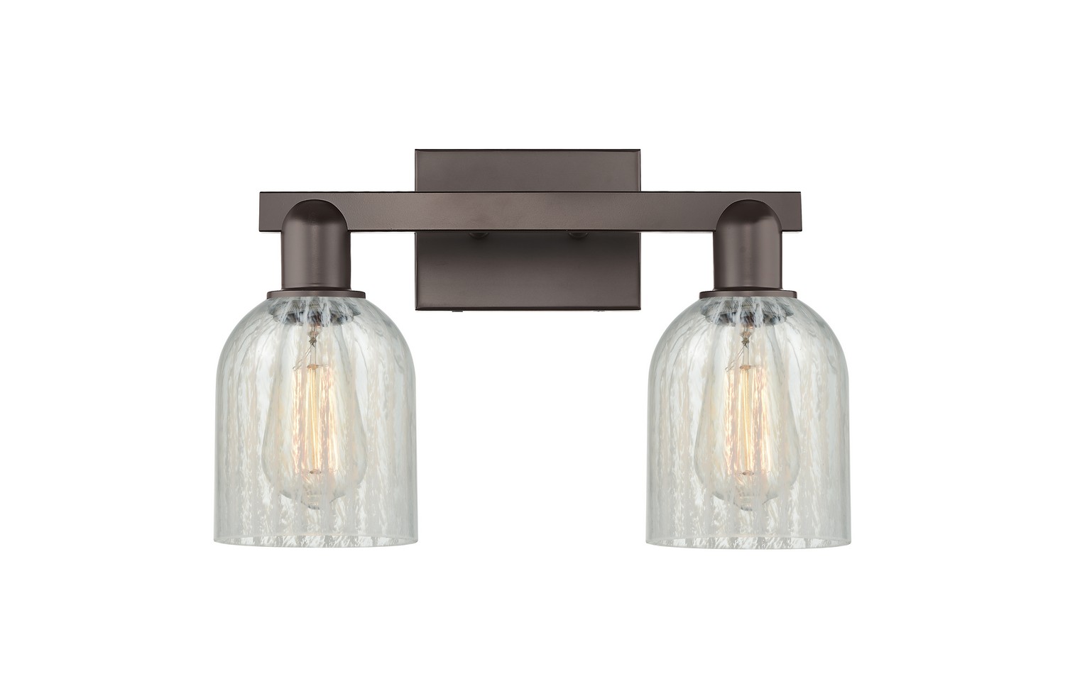 Two Light Bath Vanity by Innovations - Arcadia Collection, Oil Rubbed Bronze Finish - 716-2W-OB-G2511